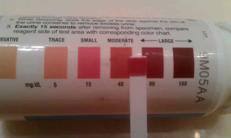 Ketosis Colour Chart