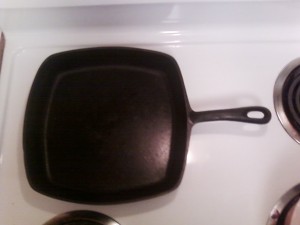 Black Cast Iron Pan