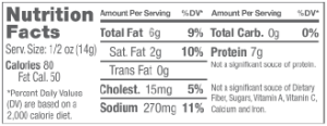 low carb paleo pork rind nutritional info