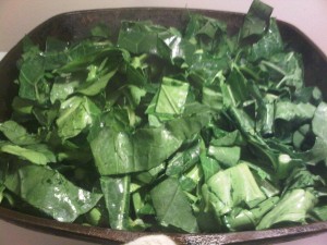 Chopped Collard Greens