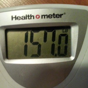 Recent Weigh In.