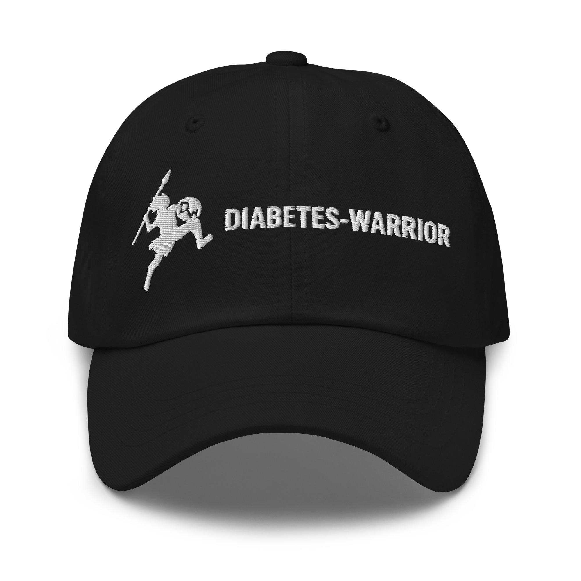 Diabetes Warrior - Black Dad hat