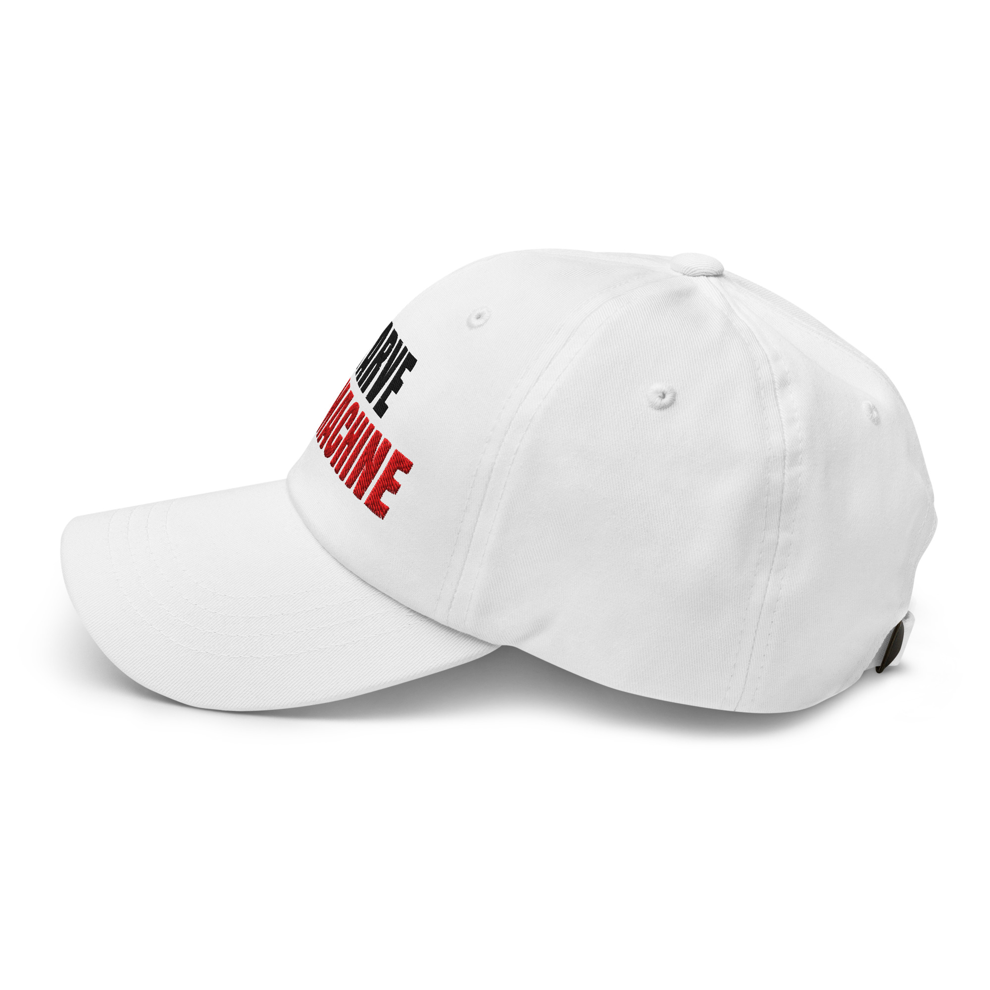 Starve the Machine - Dad hat - White - Image 4