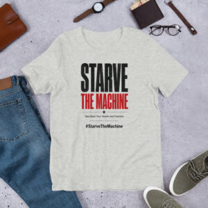 Starve the Machine - Athletic Grey Unisex t-shirt