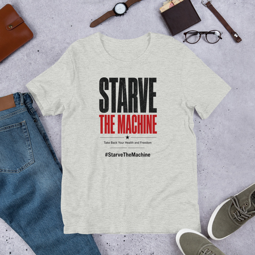 Starve the Machine - Athletic Grey Unisex t-shirt