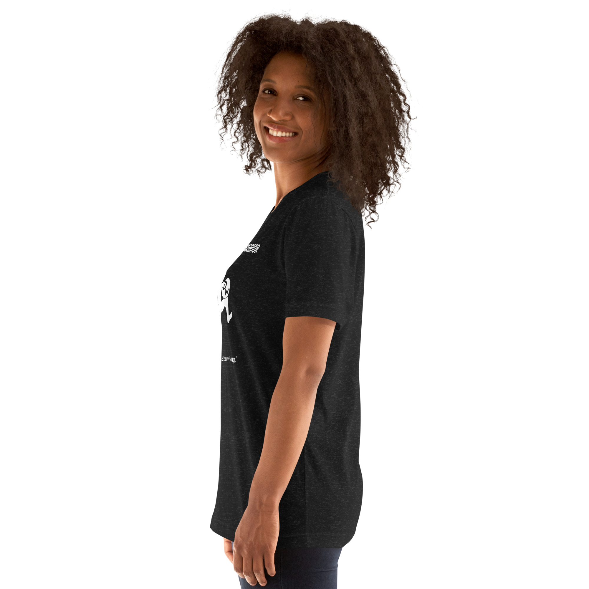 Diabetes Warrior - Black Unisex t-shirt - Image 8