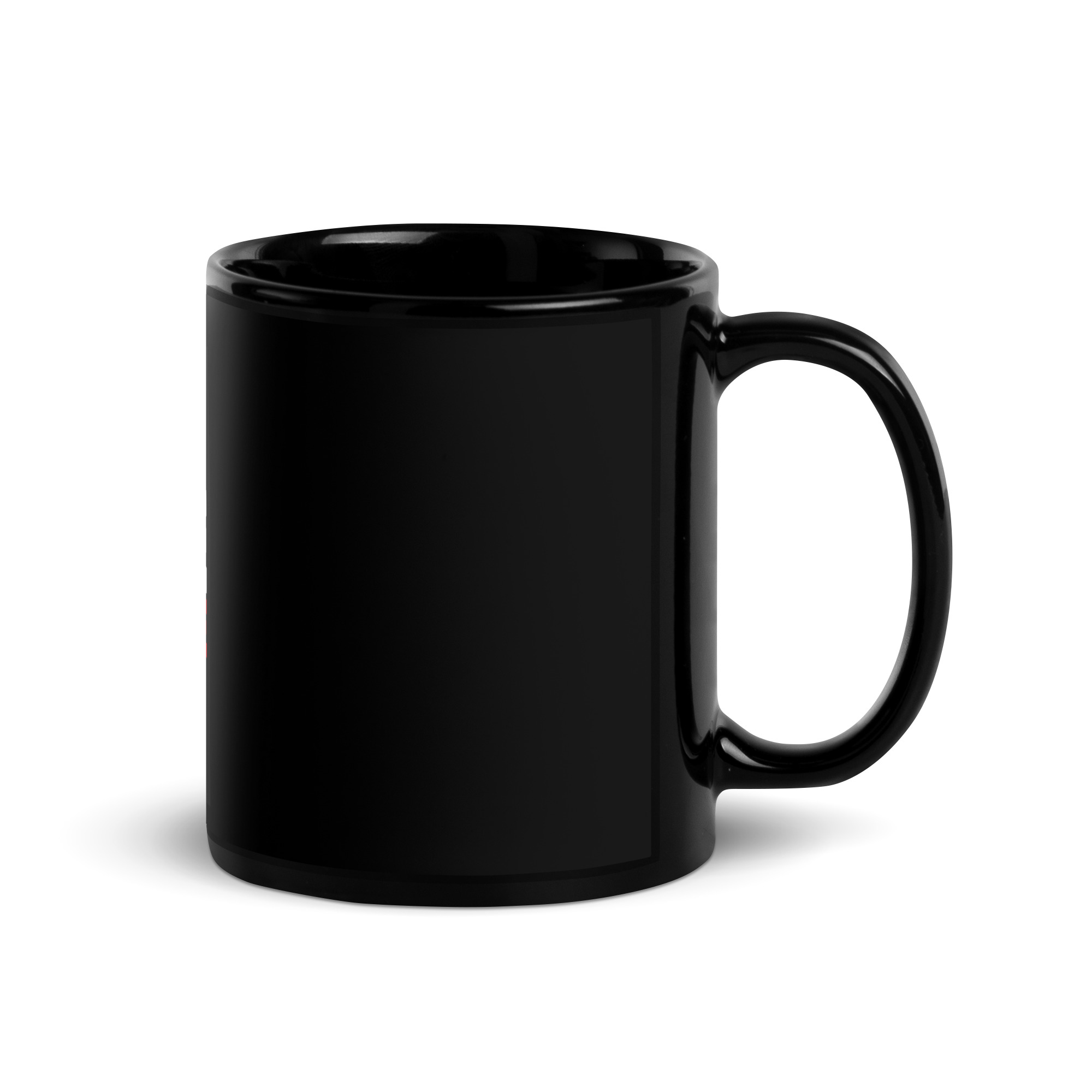 Starve the Machine - Black Glossy Mug - Image 7